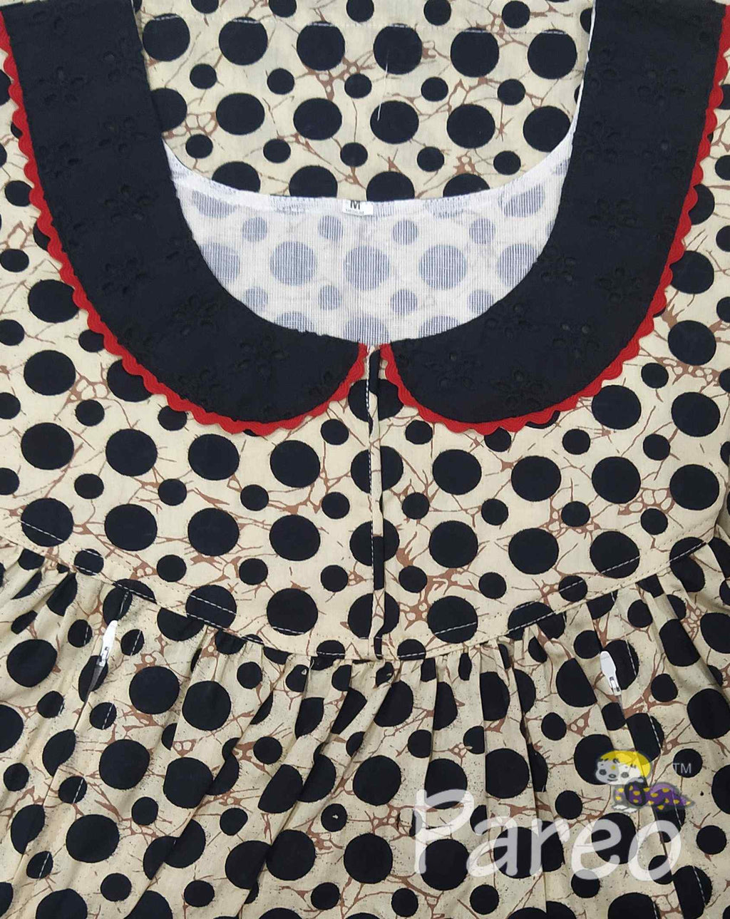 Cotton Side zip, With Pockets Medium Printed Nighty