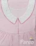 Bantex With Pockets, Half Open Small Printed Nighty