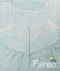 Hacoba With Pockets, Half Open Medium Printed Nighty
