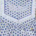 Cotton With Pockets, Half Open Medium Printed Nighty