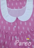 Soft Cotton With Pockets, Half Open Medium Printed Nighty
