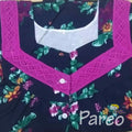 Rayon Full Open Medium Printed Nighty