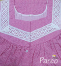 Soft Cotton With Pockets, Half Open Medium Printed Nighty
