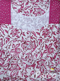 Cotton With Pockets, Half Open Medium Printed Nighty