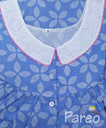 Soft Cotton With Pockets, Half Open Medium Printed Nighty