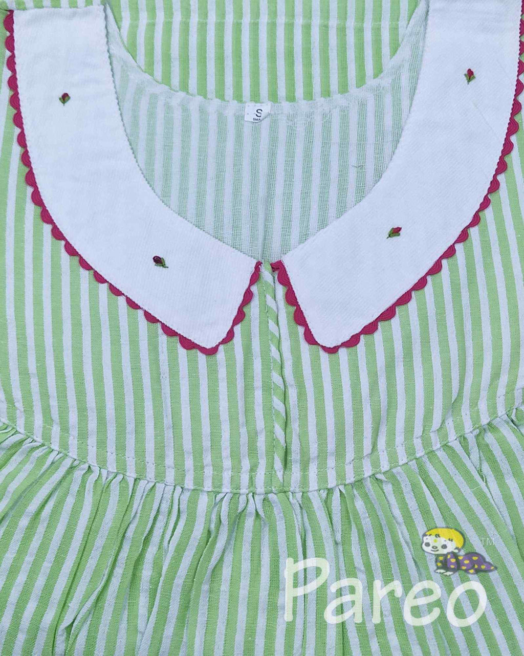 Bantex With Pockets, No Open Small Printed Nighty
