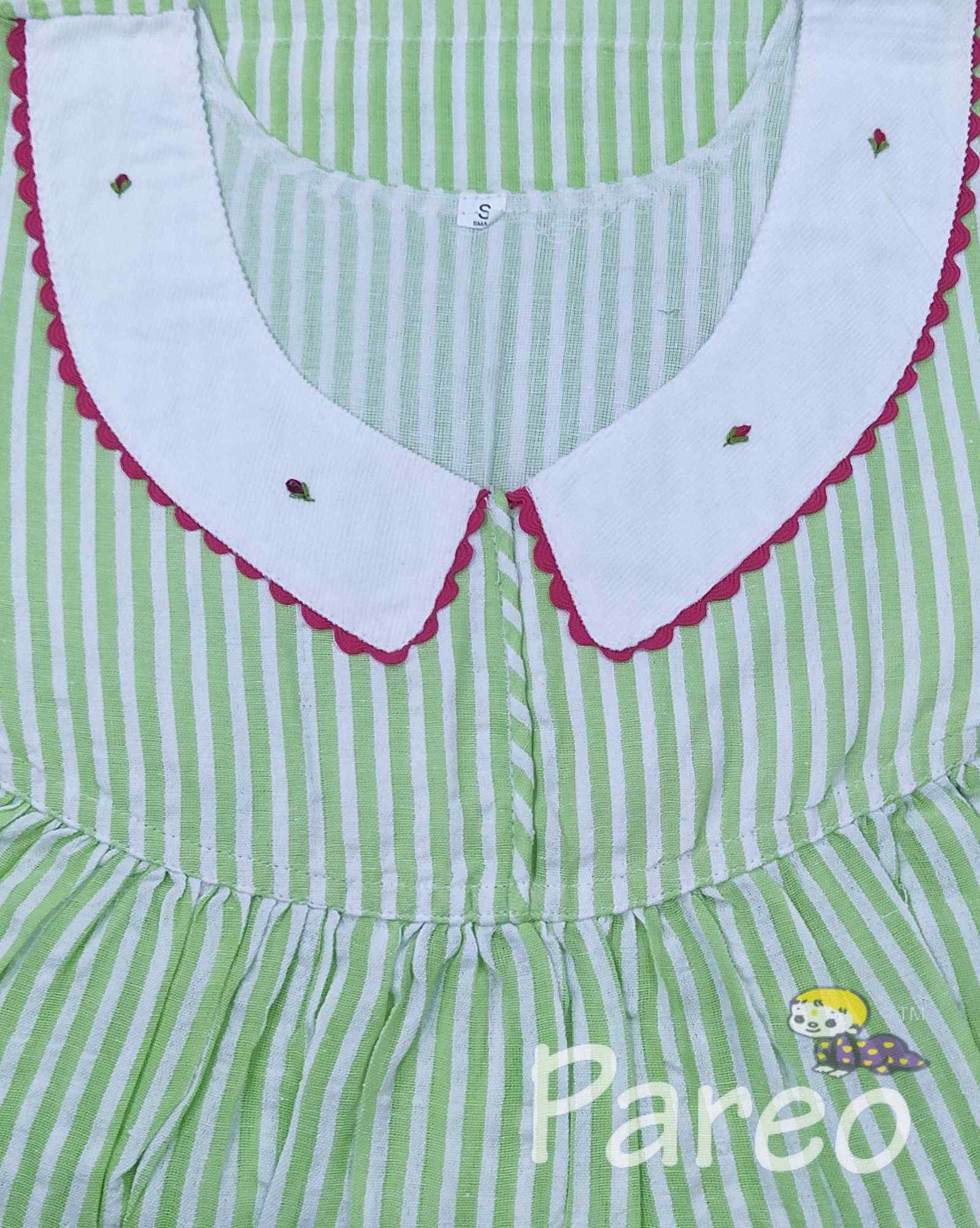 Bantex With Pockets, No Open Small Printed Nighty