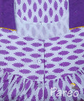 Cotton With Pockets, Half Open Large Printed Nighty