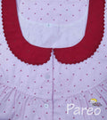 Cotton With Pockets, Half Open Large Printed Nighty