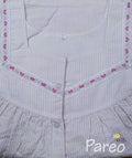 Cotton With Pockets, Half Open Large Printed Nighty