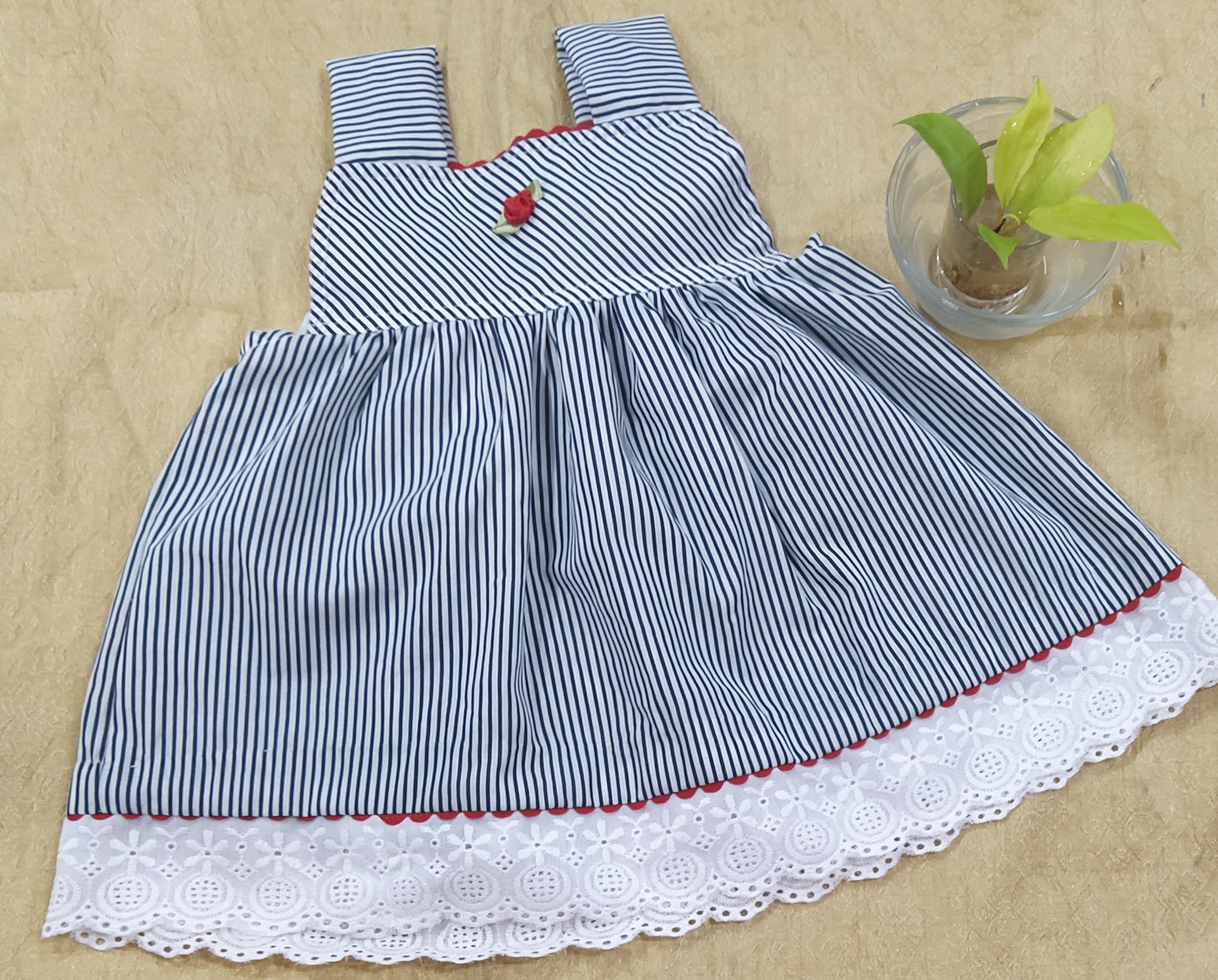 Belt Frocks for girls  6 months to 1.5 years old
