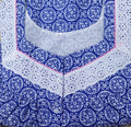 Cotton With Pockets, Half Open Xlarge Printed Nighty