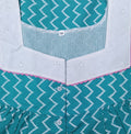 Soft Cotton With Pockets, Half Open Xlarge Printed Nighty