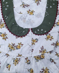 Rayon With Pockets, No Open Small Printed Nighty