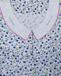 Cotton With Pockets, Half Open Medium Printed Nighty