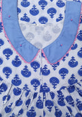 Cotton Side zip, With Pockets Medium Printed Nighty
