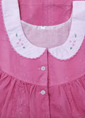 Hacoba With Pockets, Half Open Medium Printed Nighty