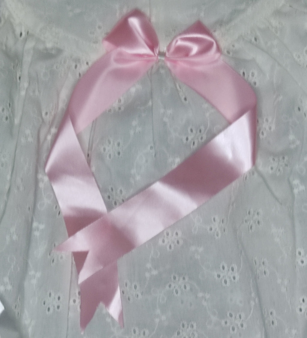Hacoba ball frock set, side open, with panties for baby girls 0 to 1 years