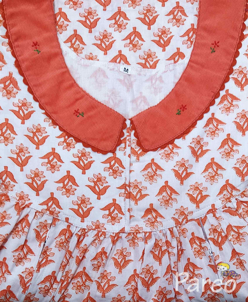 Cotton Side zip, With Pockets Medium Printed Nighty