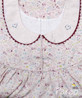 Rayon With Pockets, No Open Small Printed Nighty