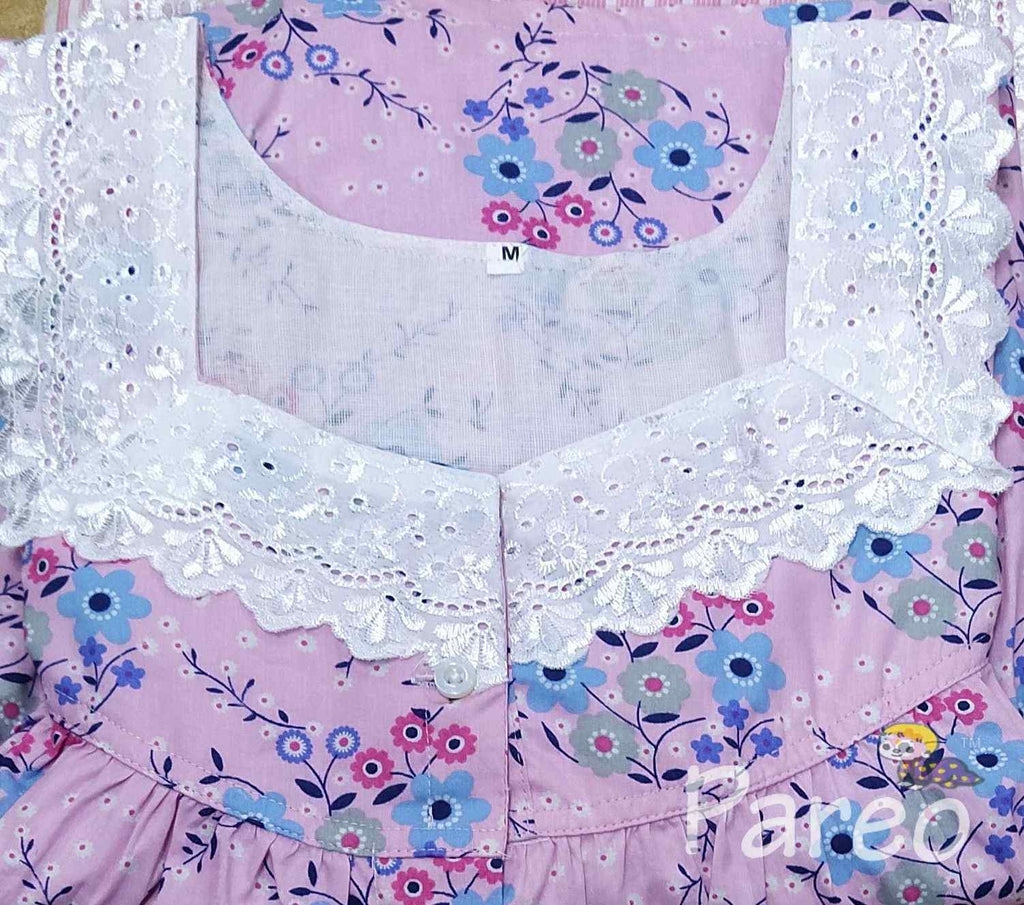 Cotton Full Open Medium Printed Nighty