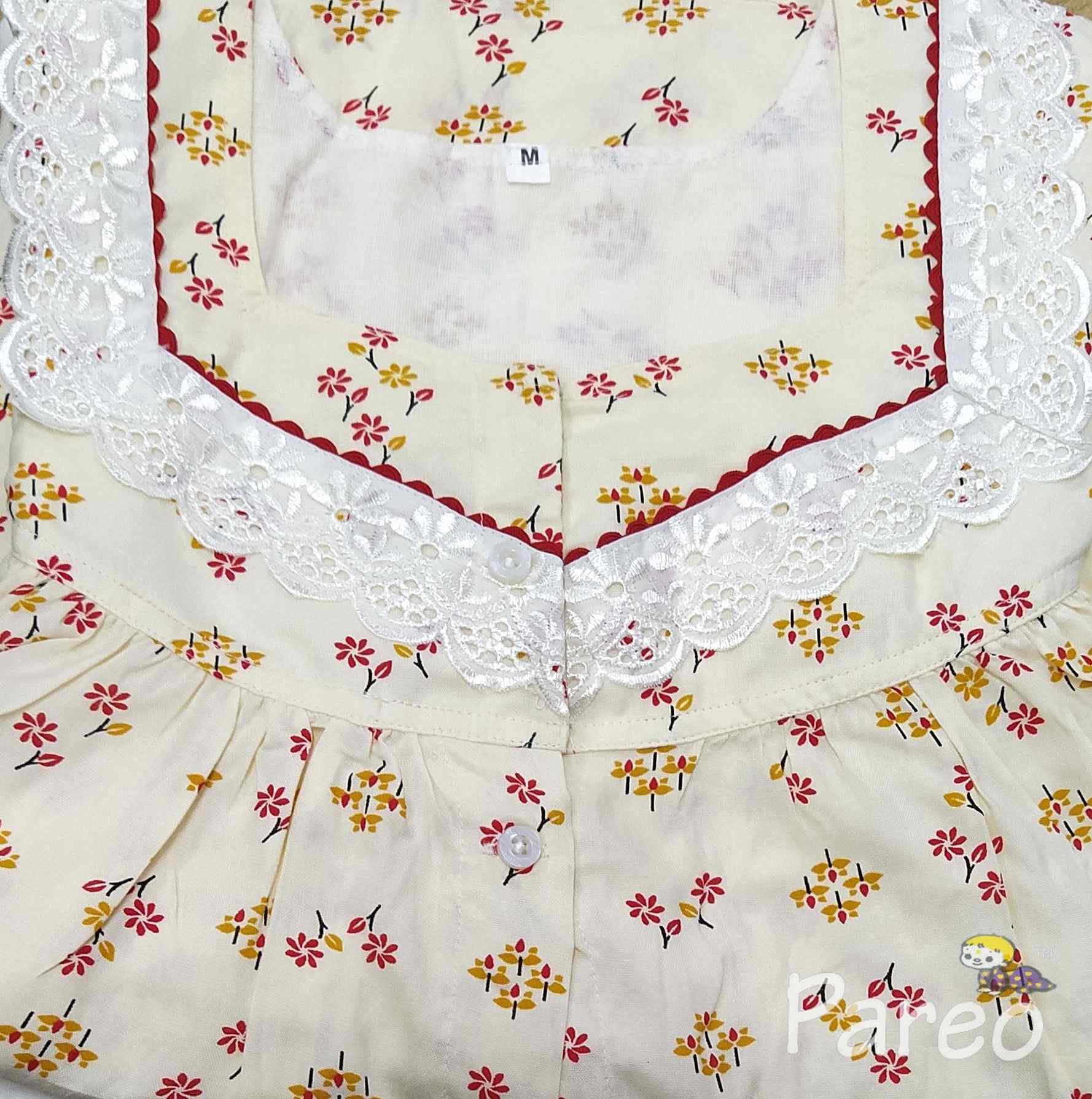 Rayon Full Open Medium Printed Nighty