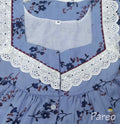 Cotton Full Open Small Printed Nighty