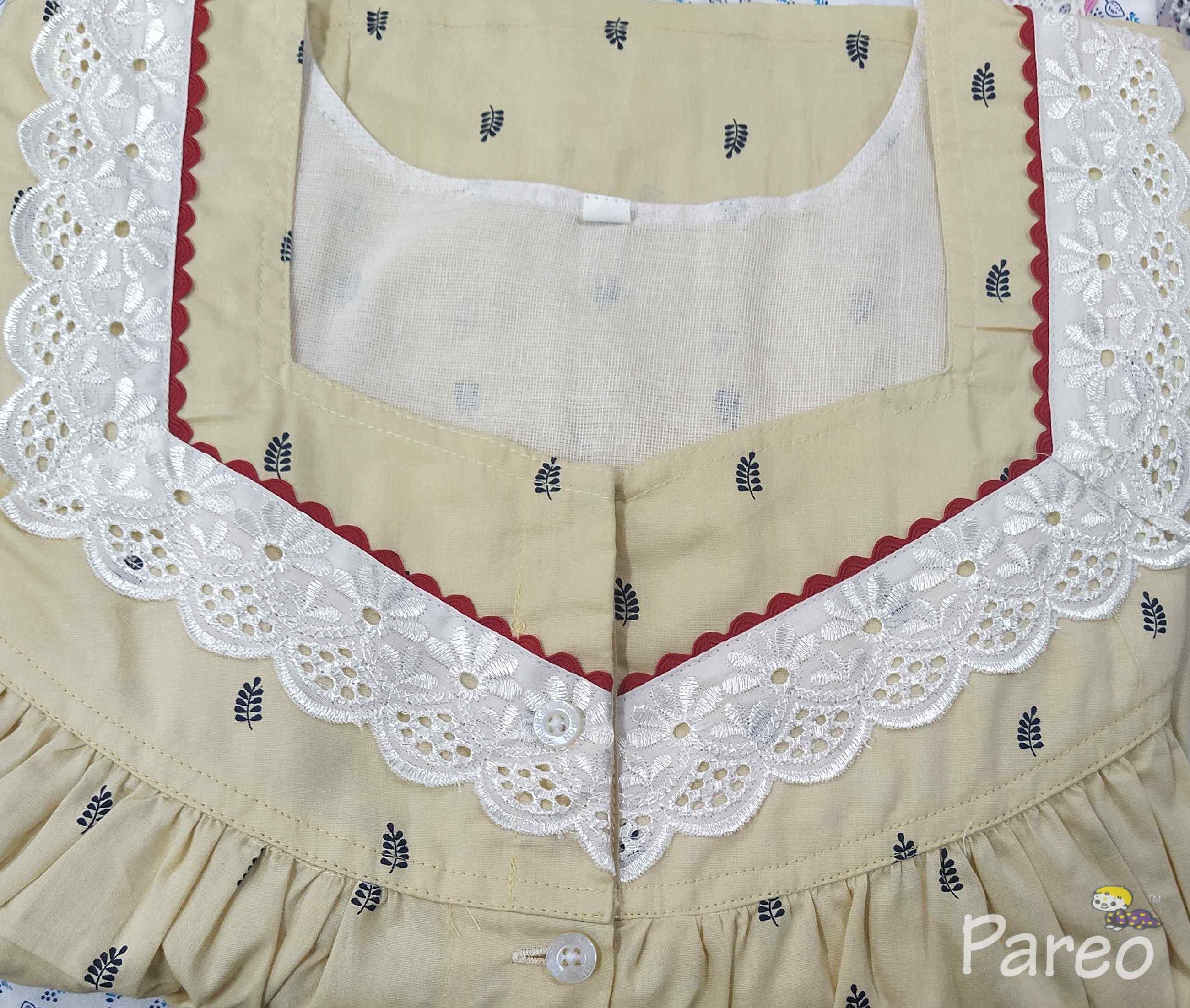 Cotton Full Open Medium Printed Nighty