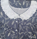 Soft Cotton With Pockets, Half Open Medium Printed Nighty