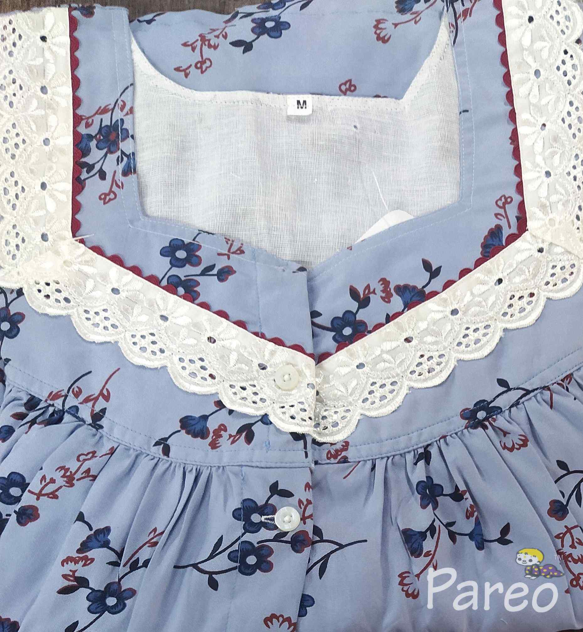 Rayon Full Open Medium Printed Nighty