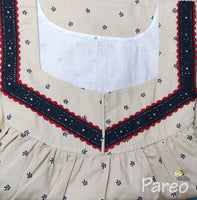 Cotton With Pockets, No Open Large Printed Nighty