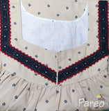 Cotton With Pockets, No Open Large Printed Nighty