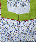 Cotton With Pockets, Half Open Large Printed Nighty