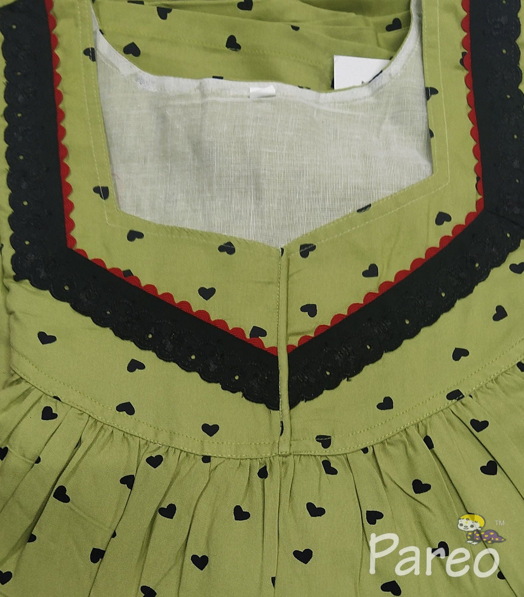 Cotton With Pockets, No Open Medium Printed Nighty