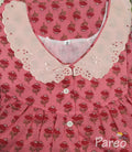 Cotton With Pockets, Half Open Medium Printed Nighty