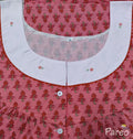 Soft Cotton With Pockets, Half Open Xlarge Printed Nighty
