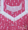 Soft Cotton With Pockets, Half Open Medium Printed Nighty