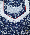 Cotton With Pockets, Half Open Medium Printed Nighty