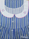 Soft Cotton With Pockets, Half Open, Extra Long Large Printed Nighty