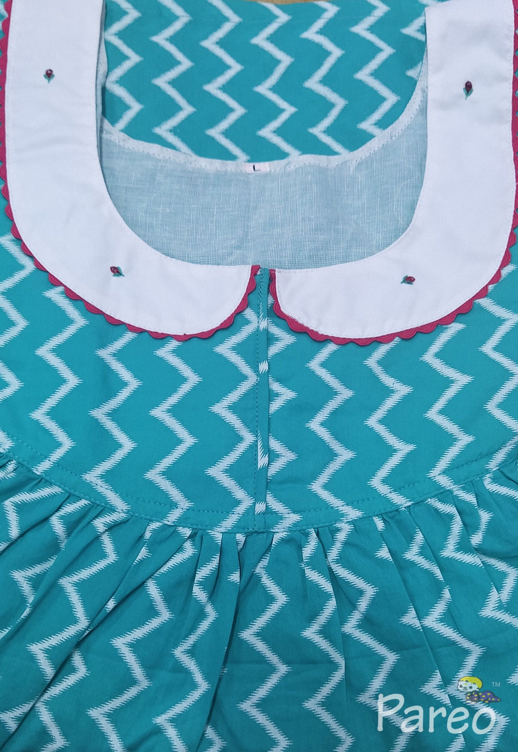 Soft Cotton With Pockets, No Open Large Printed Nighty