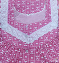 Cotton With Pockets, Half Open Medium Printed Nighty