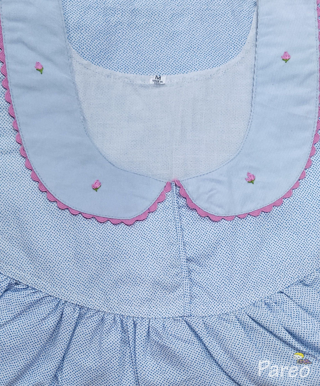 Cotton With Pockets, No Open Medium Printed Nighty