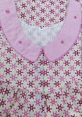 Cotton With Pockets, Half Open Medium Printed Nighty
