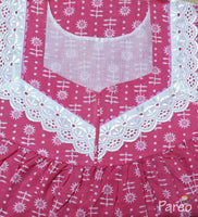 Soft Cotton With Pockets, No Open Small Printed Nighty