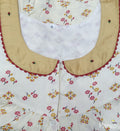 Rayon With Pockets, Half Open Large Printed Nighty