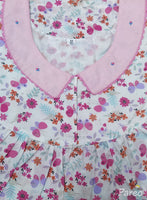 Soft Cotton With Pockets, No Open Medium Printed Nighty