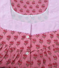 Soft Cotton With Pockets, Half Open Large Printed Nighty