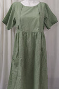 Soft Cotton Side zip, With Pockets, No Open Medium Printed Maternity Wear