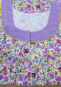 Cotton With Pockets, Half Open Medium Printed Nighty