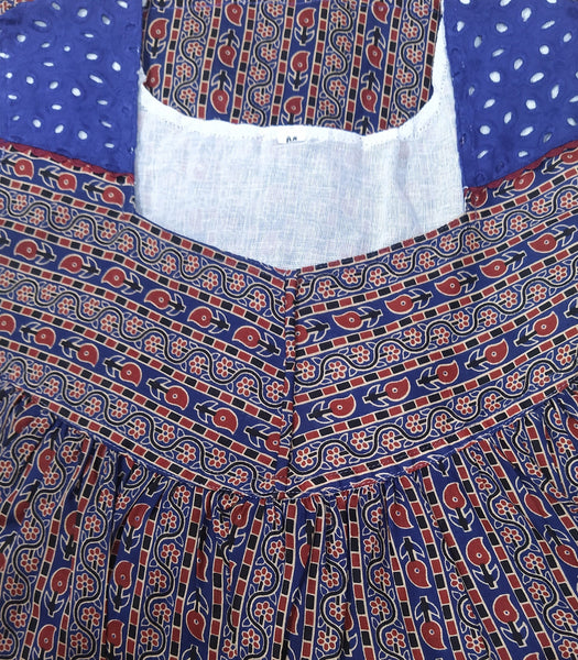Soft Cotton With Pockets, No Open Medium Printed Nighty